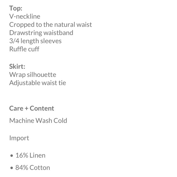 Free People Set with Lace Crochet Trim - Picture 5 of 5